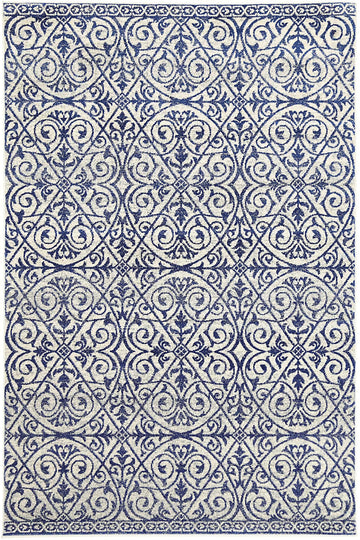 Delicate Katherine Blue & Ivory Rug