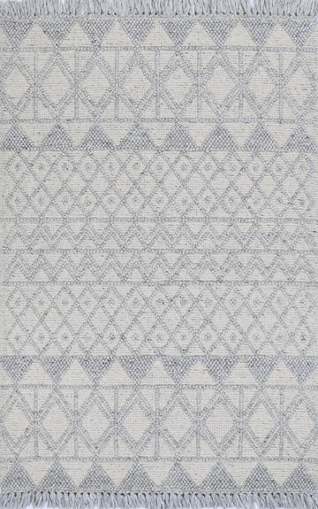 Diego Inca Grey Wool Rug - DIEG01