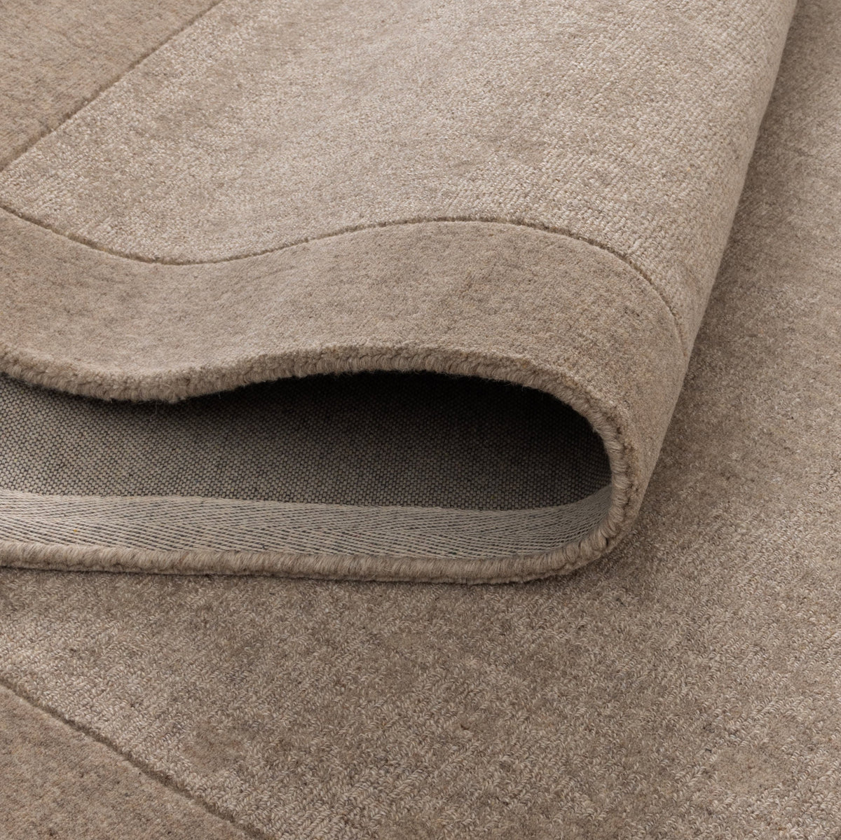 Rust Camel Rug Sedona Camel Border Wool Rug