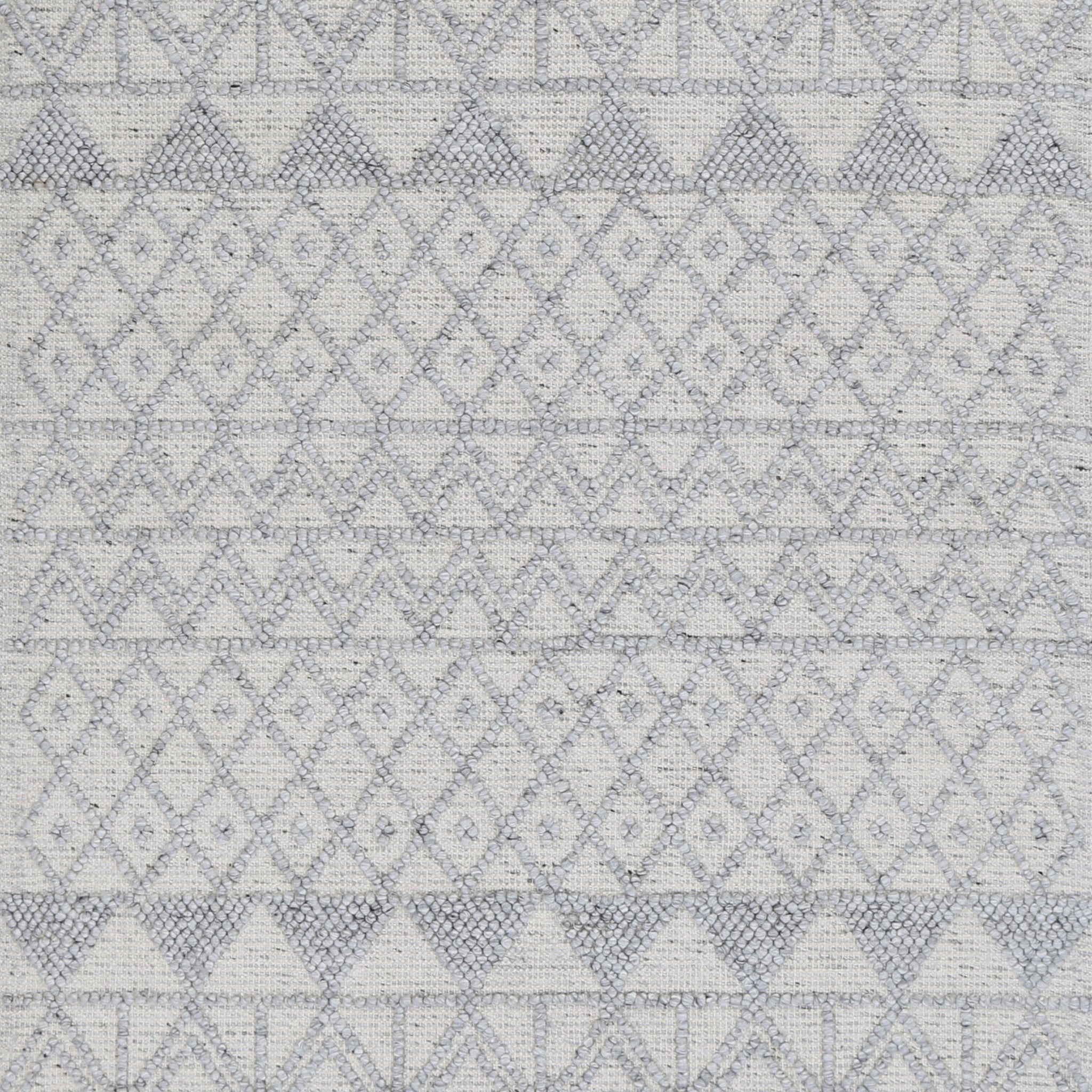 Diego Inca Grey Wool Rug - DIEG01
