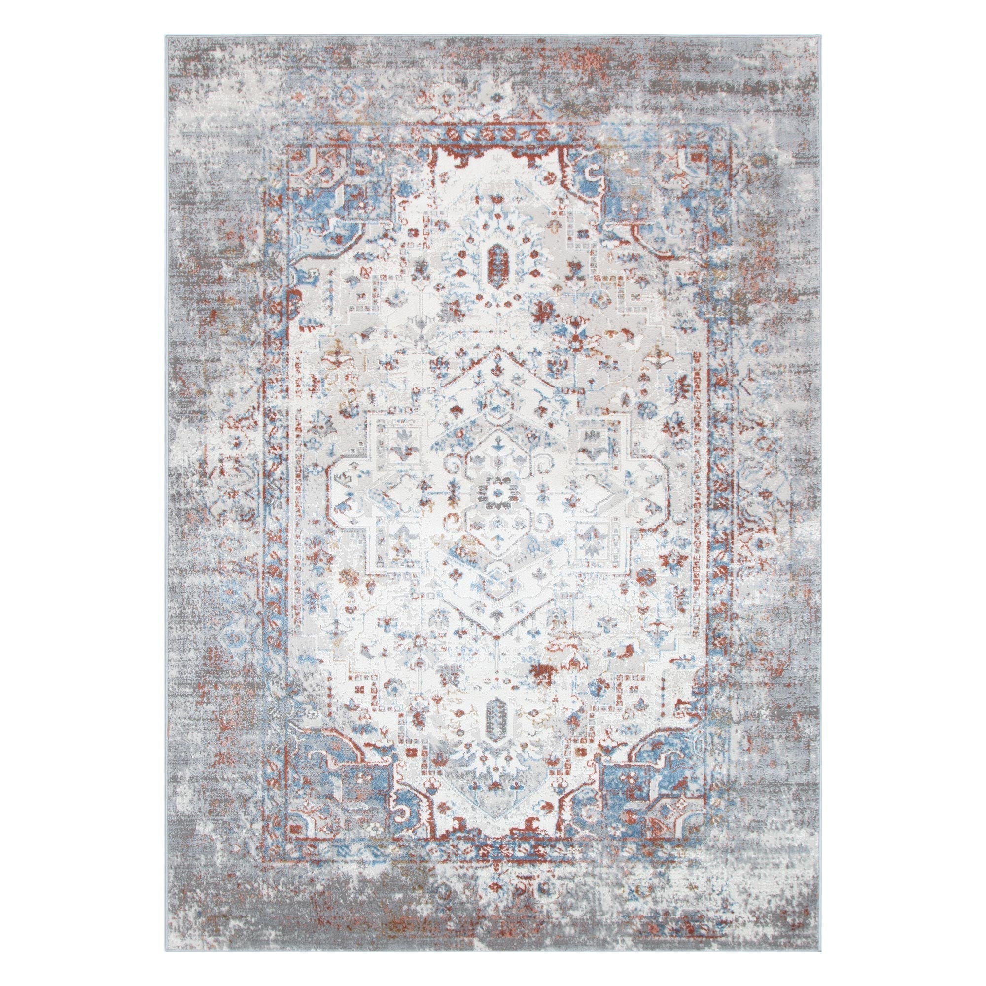 Expressions Rug Expressions Grey Multi Contemporary Rug