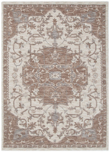 Horizon Ivory Beige Medallion Rug H114