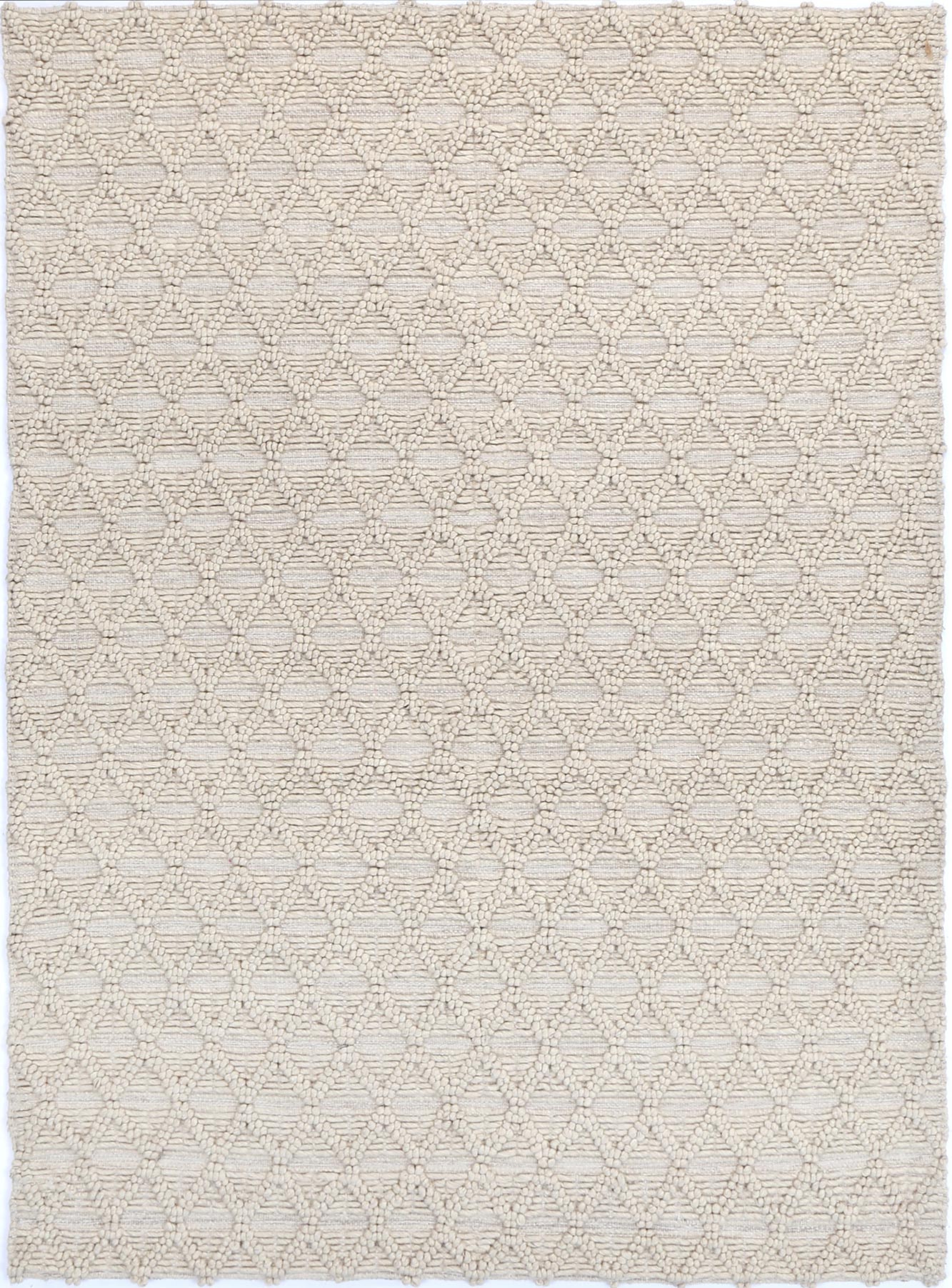 Himalaya Rugs Himalaya Mosaic Tribal Natural Wool Rug
