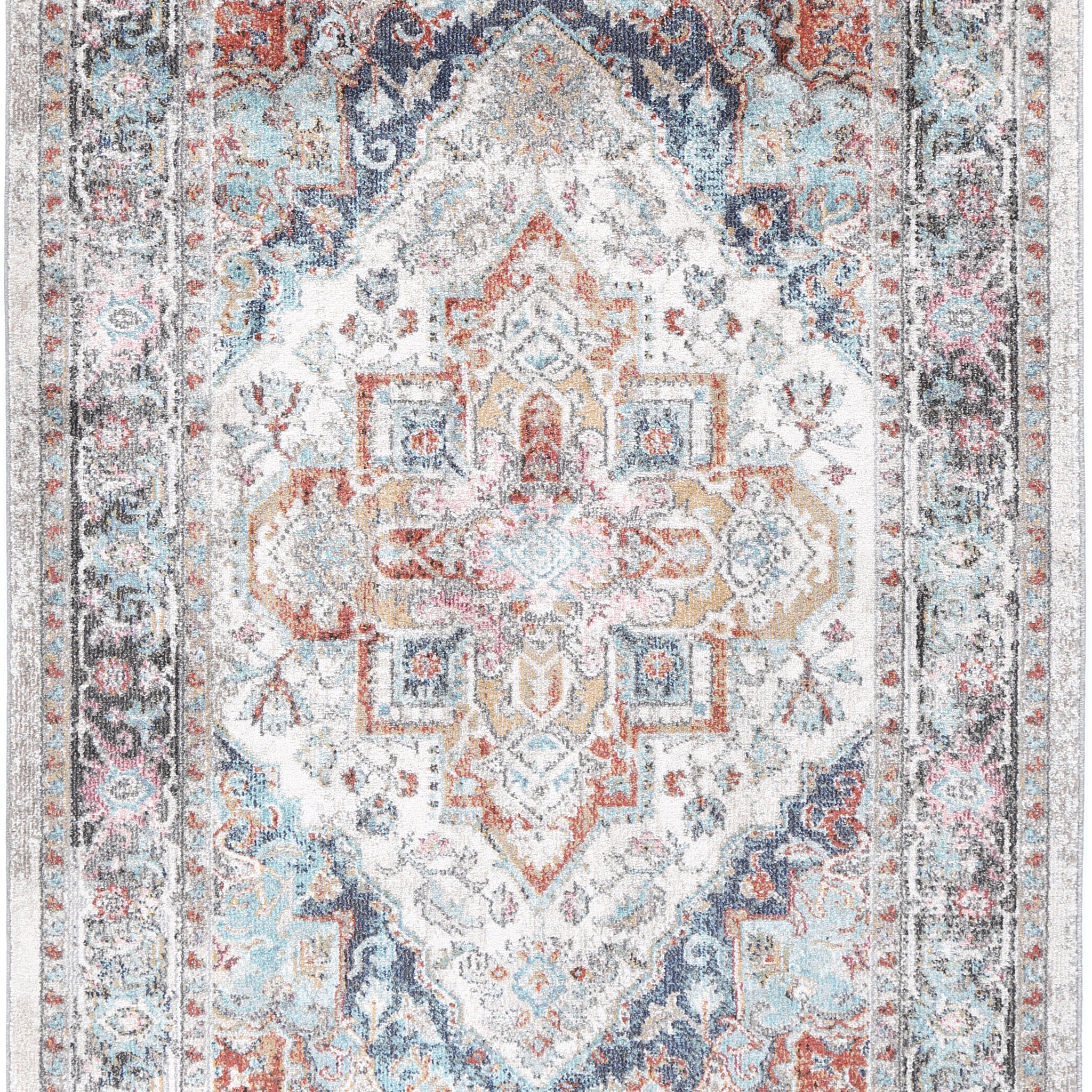 Salsa Yanet Ivory & Multi Rug